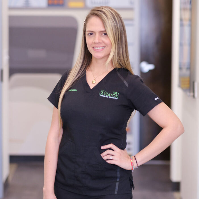 Kathe Romero Dental Assistant at Aviator Dentistry.